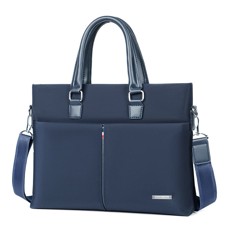 Men's Business Oxford Cloth Handbag Crossbody Bag Laptop Briefcase Fashionable Street Style Pure Color Breathable Waterproof