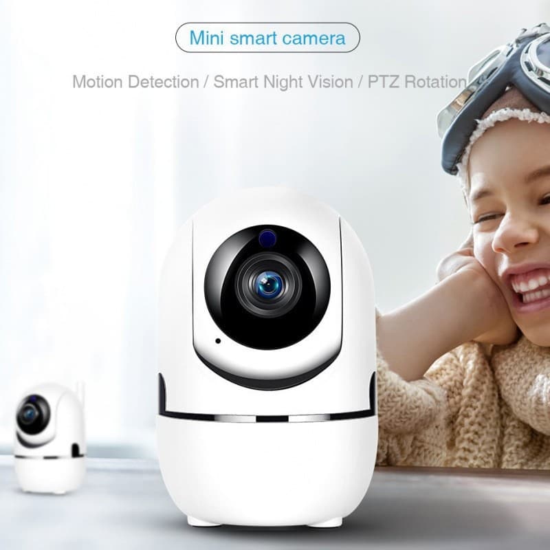 Factory Direct Supply Cross-Border V720 Single Antenna Minion Infrared HD Night Vision Wireless WiFi Monitor Camera