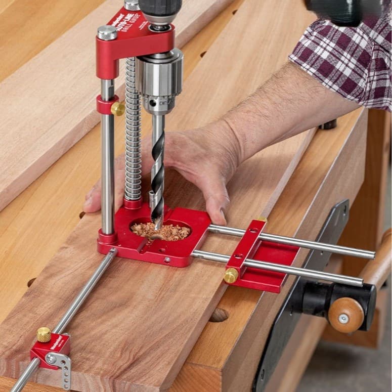 Cross-border Portable Drilling Locator Woodpeckers Woodworking Positioning Tool