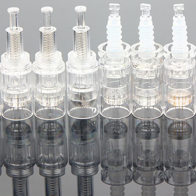Microneedle Needle MTS Nano Crystal Head Microneedle Mesotherapy Pen Universal Screw Lock Crystal Head