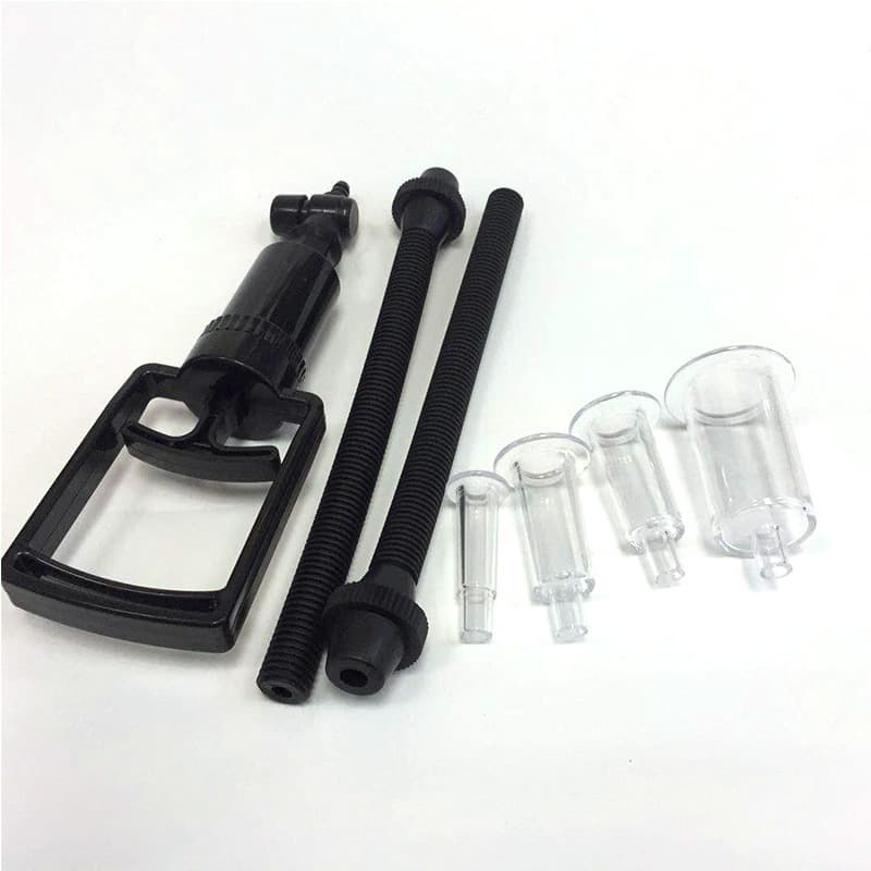Adult Female Nipple Corrector Plastic Cup Breast Enhancement Device Accessory Suction Cup Pull Rod Black Tube