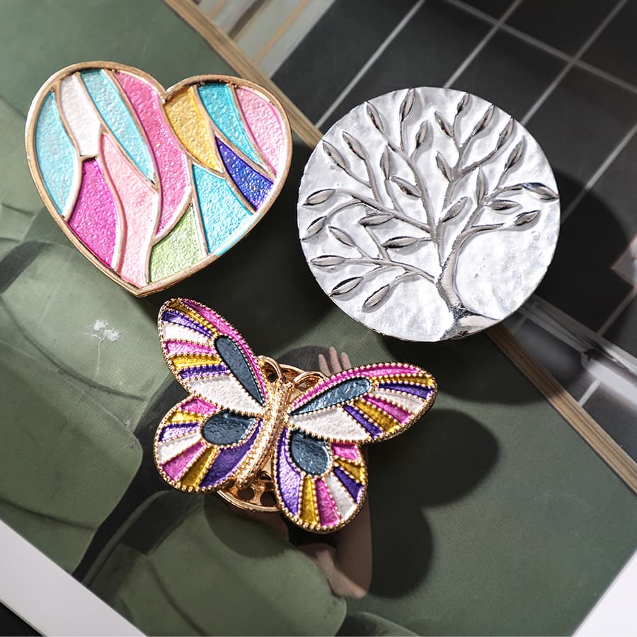 Needle Minder Magnet Cartoon Alloy Magnetic Brooch Animal Pin Holder DIY Knitting Magnetic Accessory