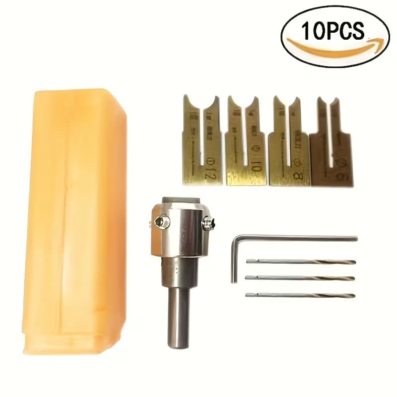 10pc 16pc 24pc Bead Making Tool Set, Alloy Bead Round Bead Turning Cutter, Bead Drill Milling Cutter, Manual Bead Stringing Tool