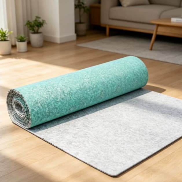 PU Foam Carpet Underlay Eco-Friendly Carpet Accessories Low-Density Sponge Carpet Padding Carpet Roll