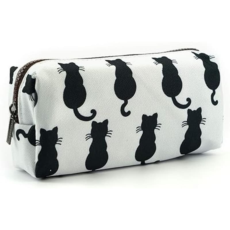 2025 Popular Cute Pineapple Large-Capacity Canvas Pencil Case Stationery Bag Cosmetic Bag Special Pencil Case for Primary School Students