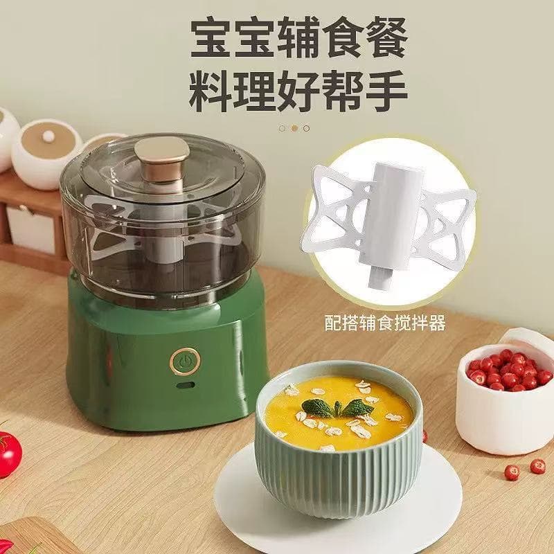 Electric Mini Food Processor Multi-Function Chopper Electric Meat Grinder Home Kitchen Garlic Masher Baby Food Maker