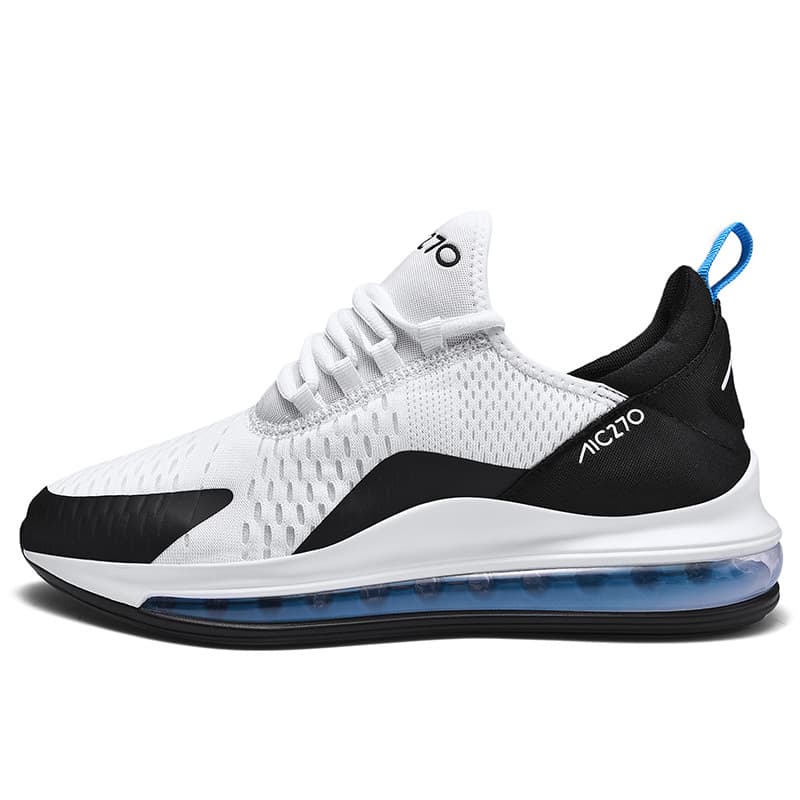 New Cross-Border Hot Trend Men's Shoes Large Size Multi-Color Fashion Mesh Running Shoes Casual Sports Air Cushion Athletic