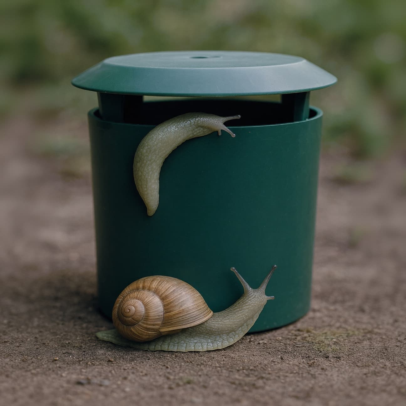 Plastic snail traps, snail cages, insect traps, snail houses, garden supplies, snail boxes wholesale.