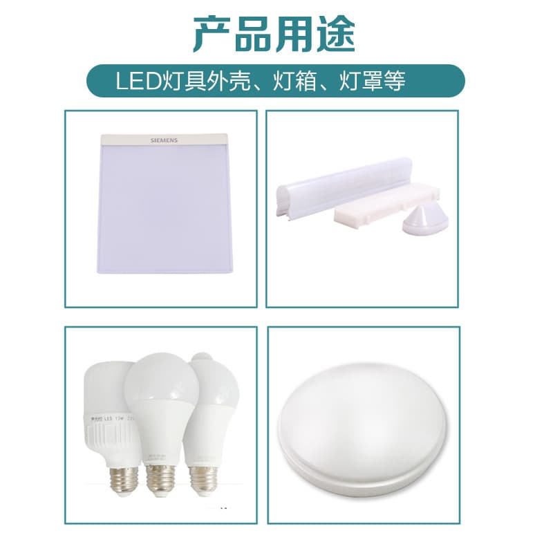 J8 diffusion transmittance white base LED polycarbonate material modified supply manufacturer lamp PC PC90 blue base G3