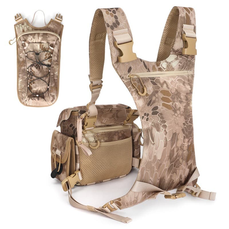 Wholesale Camouflage Camera Bag Outdoor Shoulder Photography Bag Multifunctional Large Capacity Waterproof Digital Bag Telescope Bag