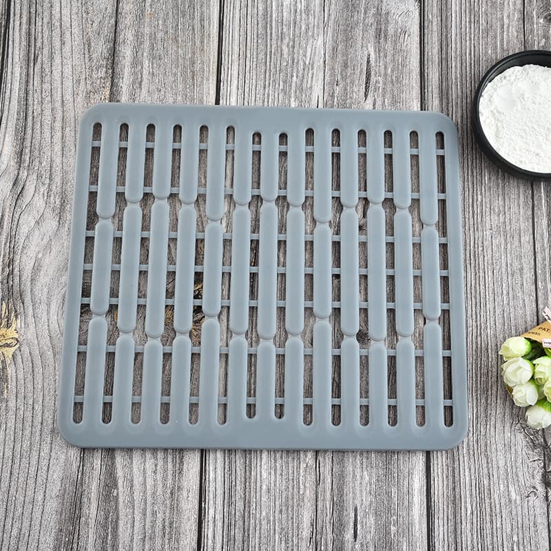 Silicone Drain Mat Silicone Placemat Kitchen Supplies Silicone Coaster Kitchen Drain Mat Sink Mat Foldable Drain Mat