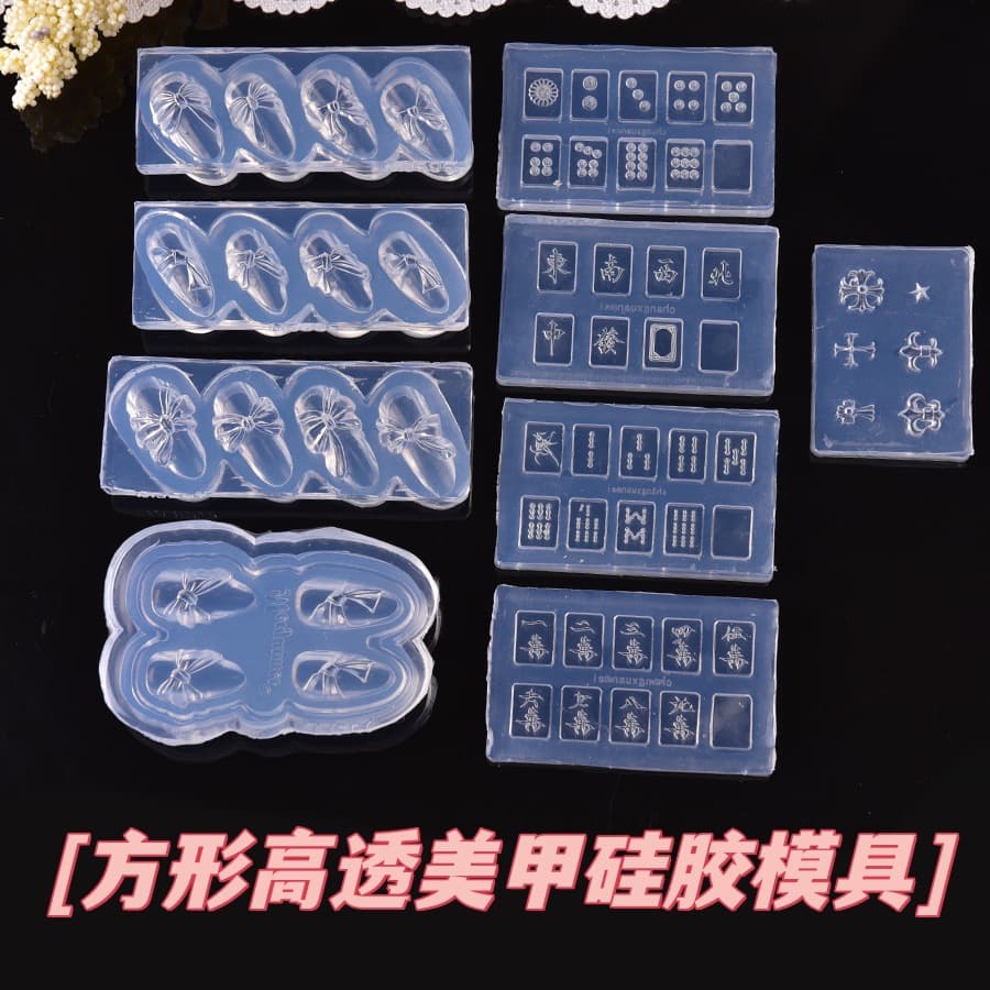 Mini Berry Bread Biscuit Ice Cream Pudding Cookie Impression Mold Resin Clay Miniature Food Play Silicone Mold