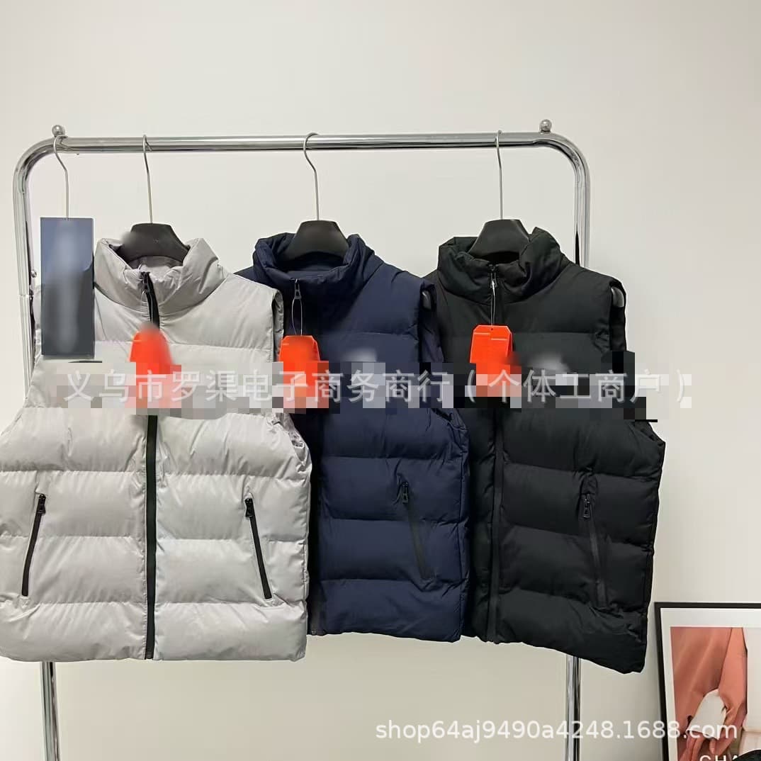 North Home Couple Down Cotton Vest Men's and Women's Autumn/Winter Warm Outdoor Versatile Vest