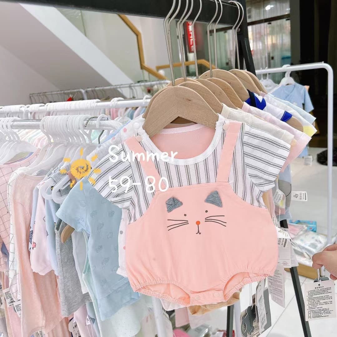 Ying's Tongtai Maoen Maoai Baby Clothes 2023 Summer Collection Baby Romper Infant Wear Balabala Baby Outfit