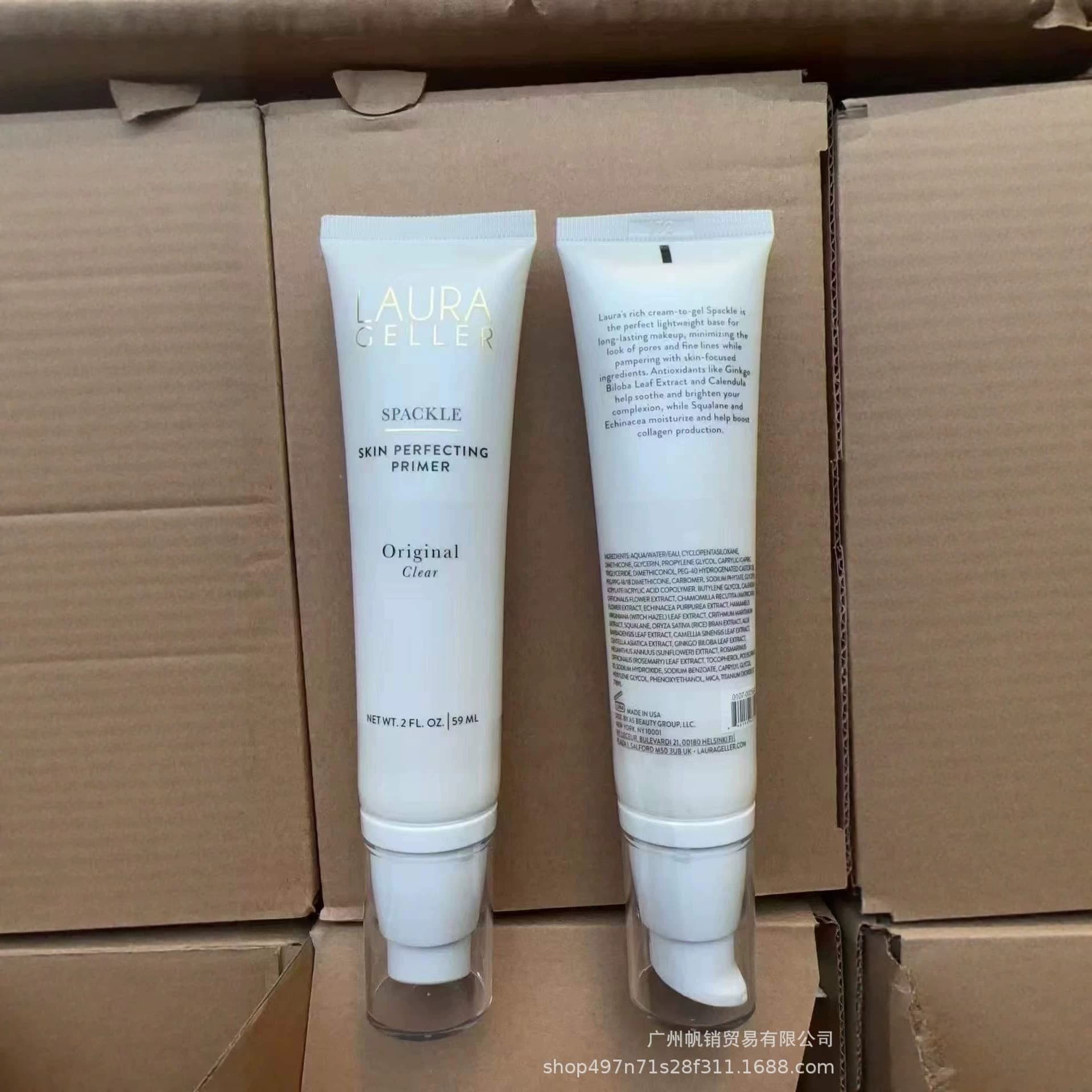Best-selling TK Export LauraGeller Multi-Effect Primer Moisturizing Base Clear Skin Tone 59ml