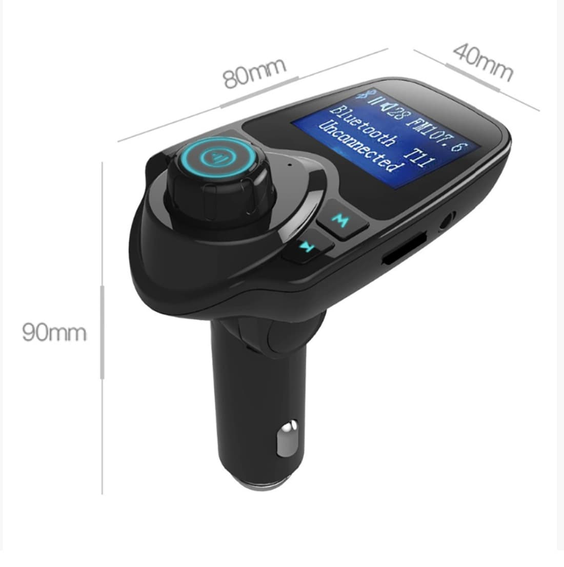 M9X5T10T11T73 Cross-border MP3 Car FM Transmitter Car Bluetooth MP3 Dual USB Car Charger Car mp3