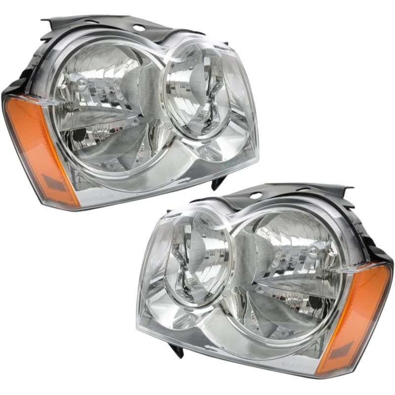 For 2005 2006 2007 Jeep Grand Cherokee Headlight Assembly