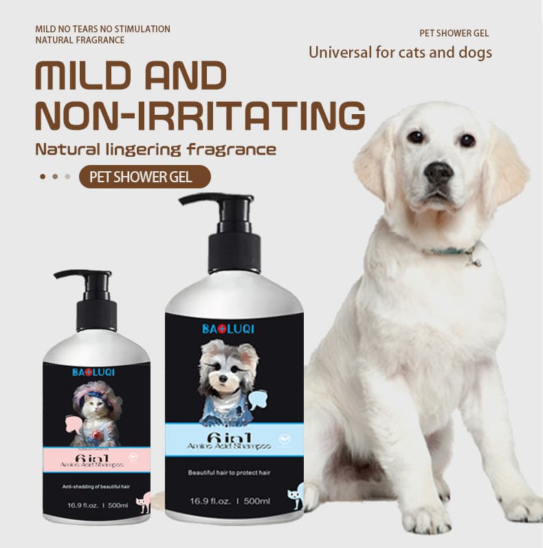 Pet Shampoo Cat Dog Universal Deodorizing Shampoo Coat Care