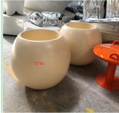 Fiberglass Planter Combination Commercial Flower Pot Outdoor Municipal Garden Plant Trough Large Planter Decoration Manufacturer