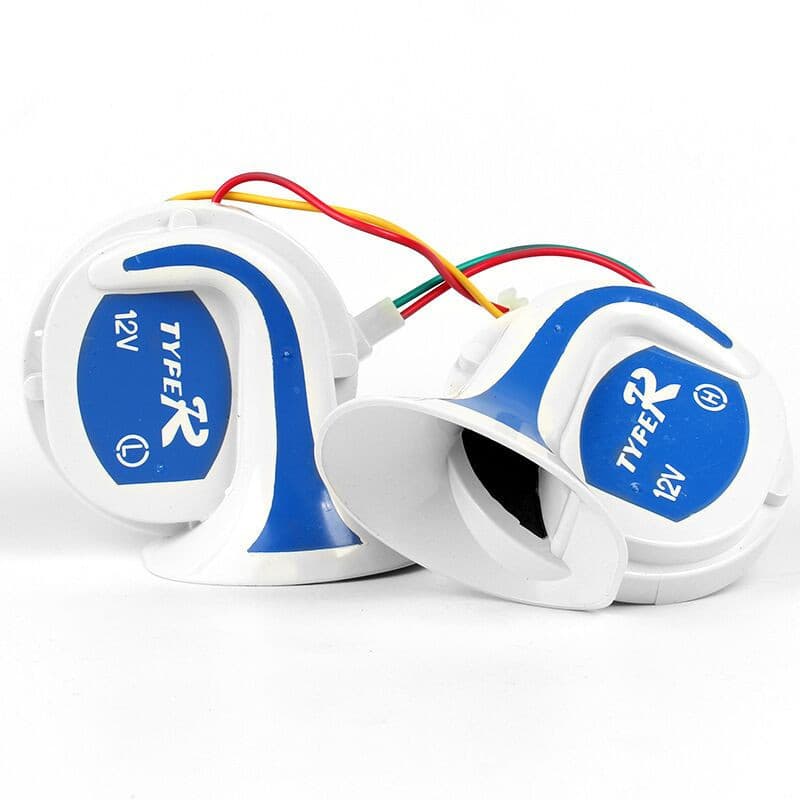 Sumo Car Accessories 18-Tone Snail Horn Motorcycle Car Modified Horn Eight-Tone Echo Horn Factory Direct
