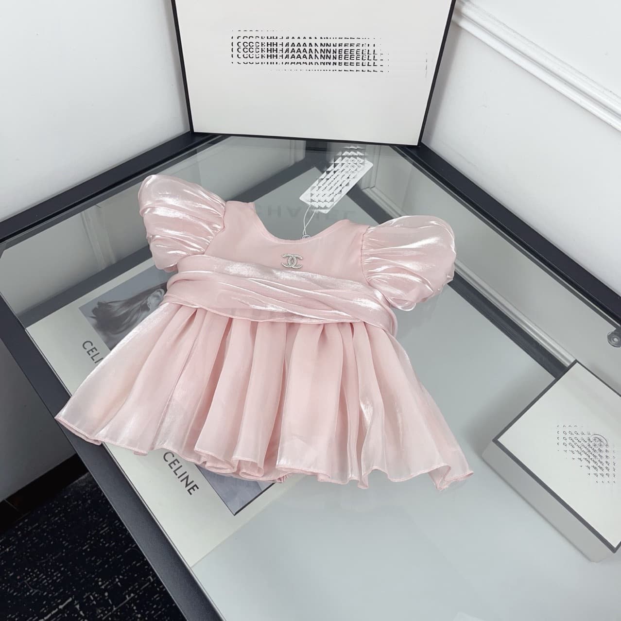 Baby Girl Dress 100 Days Infant Pink Children's Little Host Princess Dress Girl Autumn Little Princess Toddler