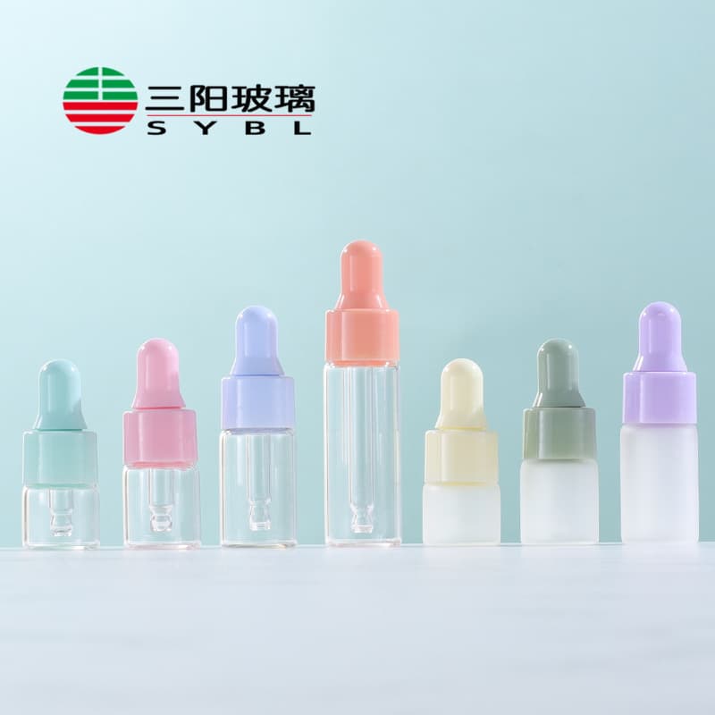 Cosmetic Packaging Design - Luxury Perfume Bottle Shaped Cosmetic Box with Magnetic Lid and Rhinestone Embellishment