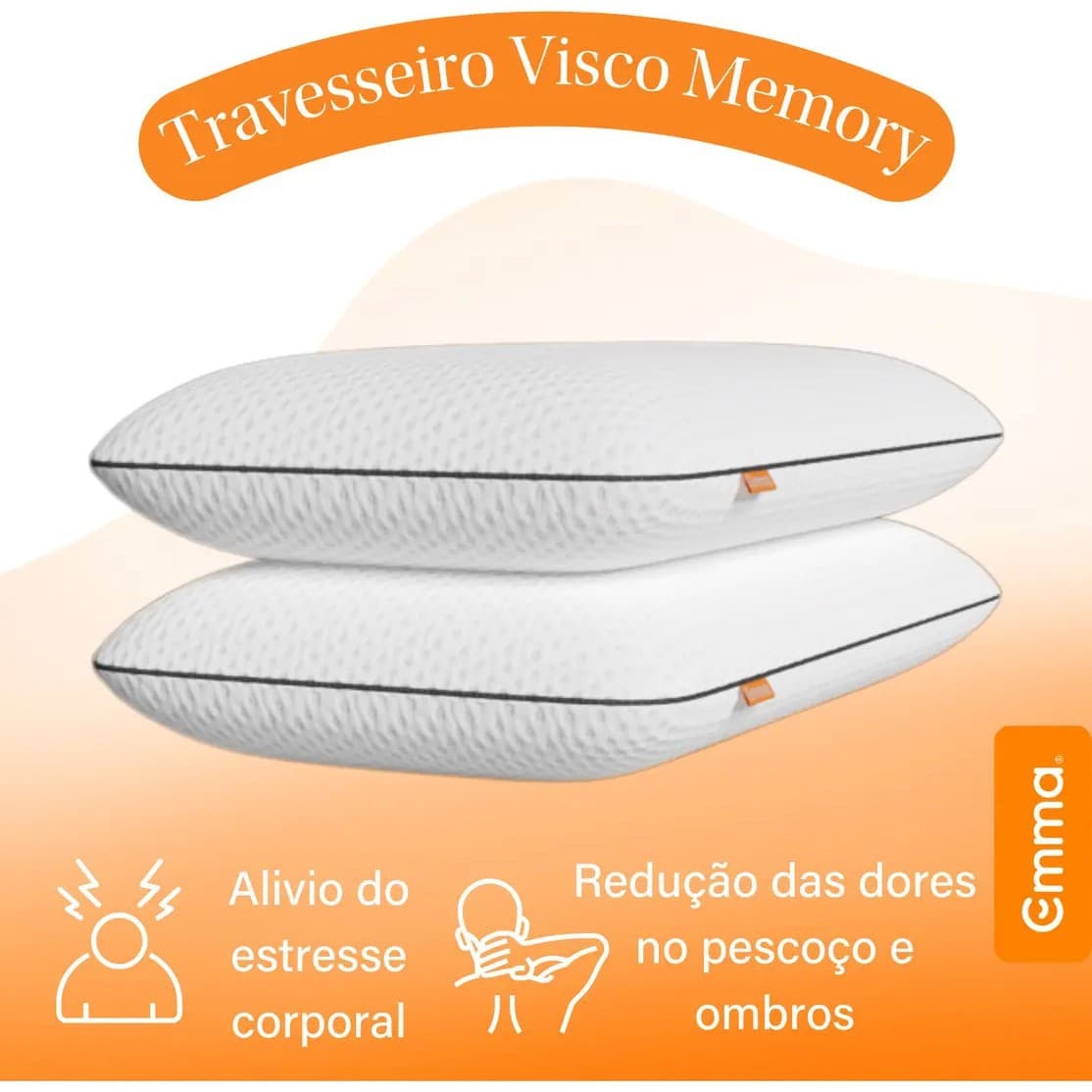 Memory Foam Pillow Hotel Pillow Memory Pillow Cervical Support Pillow Core Non-Collapsing Side Sleeping Specific Pressure Relief Sleep Aid Pillow