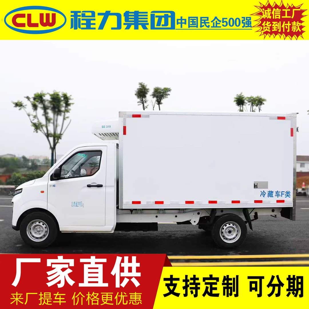 Pure Electric Refrigerated Trucks, Frozen Food Trucks, and Cold Chain Logistics Transport Vehicles Can Be Customized in 4.2m Major, Medium, and Small Sizes