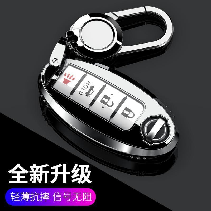 Nissan Leaf Key Case Cover for Nissan Sylphy Pure Electric, Keychain Shell for Men and Women, Modified Accessories