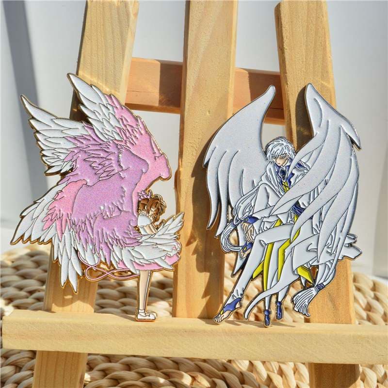 Cardcaptor Sakura Badge Judgement Moon Metal Badge Sakura Cute Anime Backpack Accessory Pin