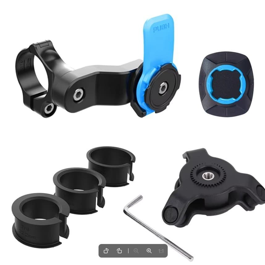 Factory Direct Sales Motorcycle Takeaway Rider Mountain Bike Mobile Phone Holder Electric Vehicle Mobile Phone Holder Navigation Holder
