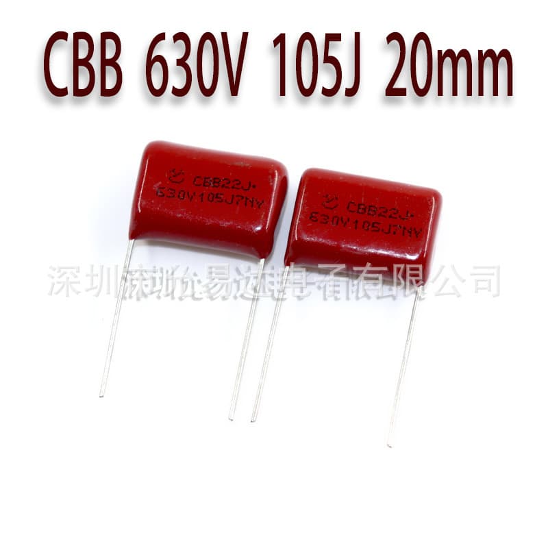 CBB Film Capacitor 630V 105J 20mm