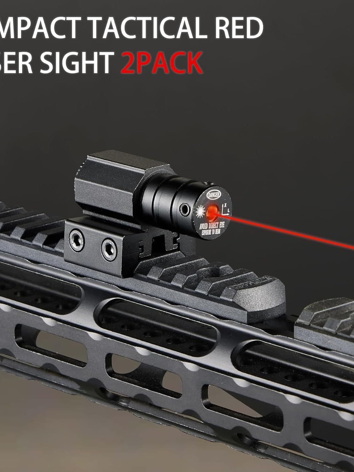 Mini Infrared Laser Sight with Adjustable Up/Down/Left/Right Red Laser Cross-Border Hand-Adjustable Laser
