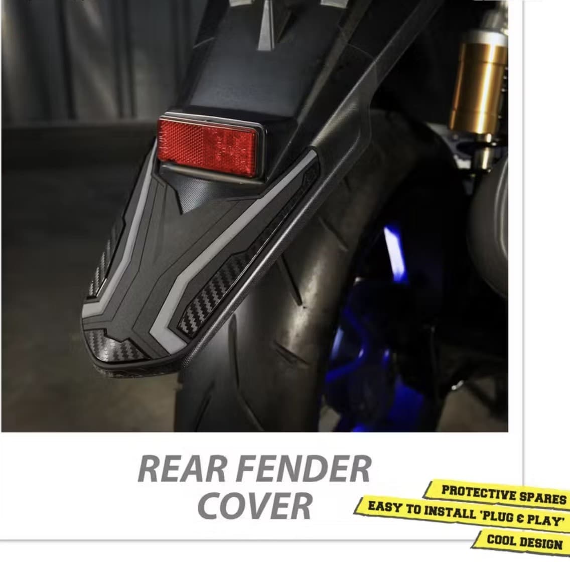 Yamaha Aerox Old Model Rear Fender Protector