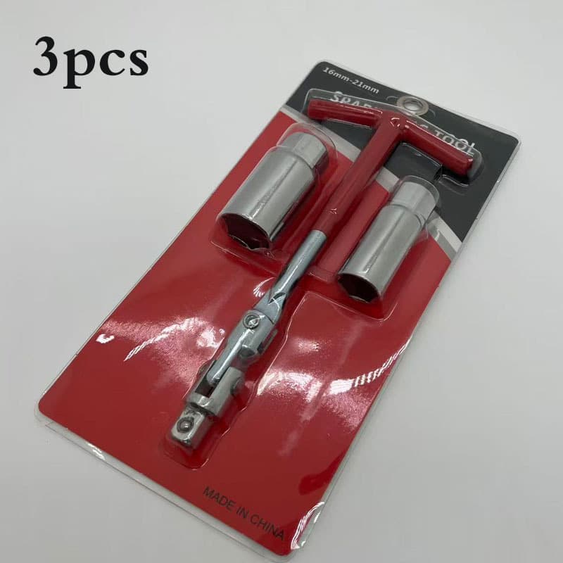 Spark Plug Socket Wrench Car Removal and Installation Universal Spark Plug Socket T-Hexagon Wrench Tool