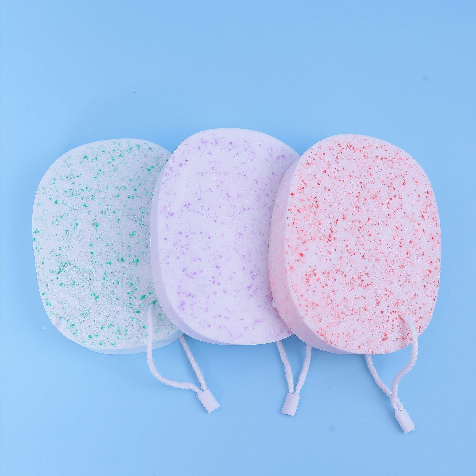 Face washing sponge, cleansing sponge, imitation pearl wood pulp, seaweed powder puff, hydrophilic, strong water absorption when exposed to water