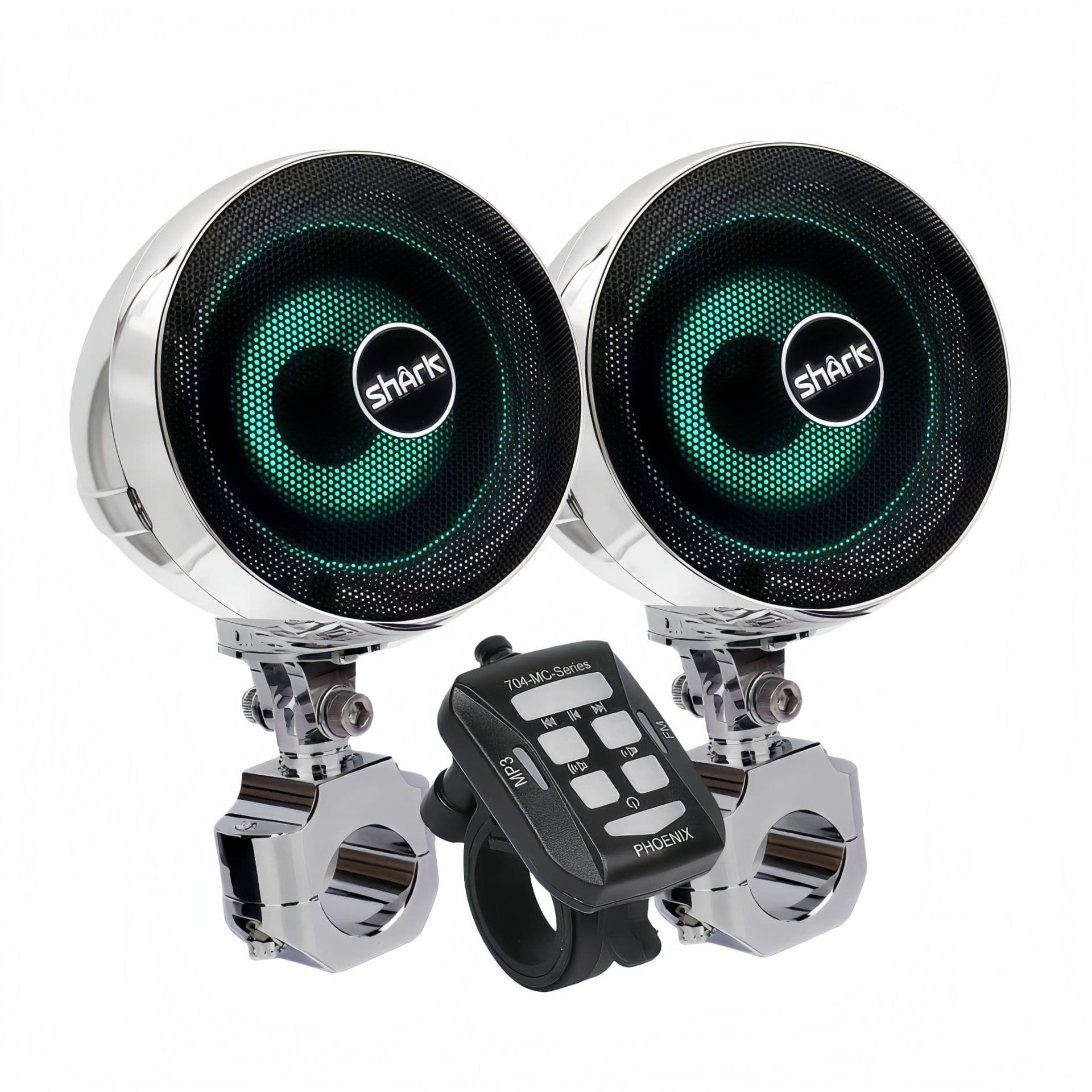 High-end Harley 4-inch high-quality motorcycle Bluetooth audio dual-channel clear speaker with lossless sound quality playback