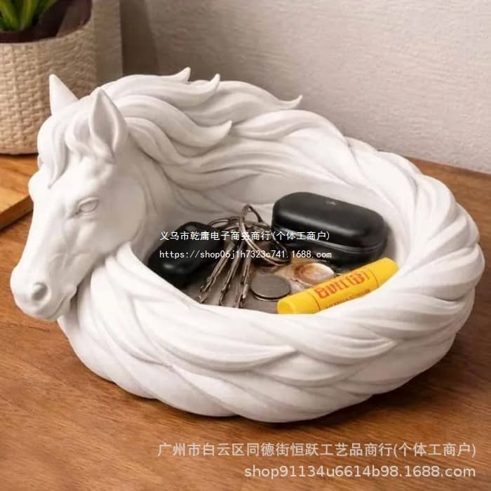 Cross-border New Horse Catchall Bowl Universal Horse Feed Bowl Horse Bowl