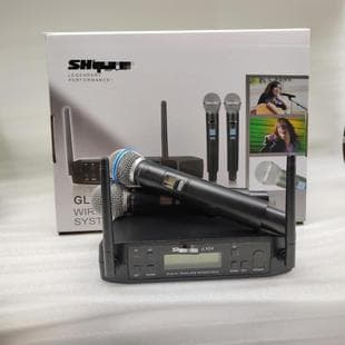 Cross-border Wireless Microphone GLXD4 One-to-Two BETA58A Infrared Frequency Matching UHF Stage Home High-end Mic