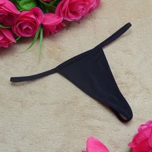 Wholesale Milk Silk Sexy Panties Low Waist Temptation Adult Thong Drop Shipping Women