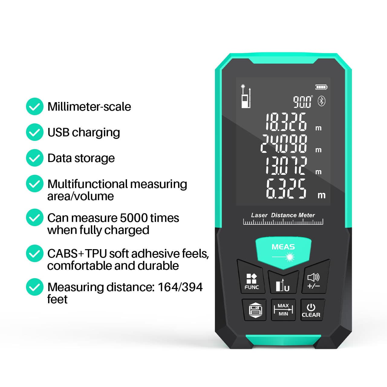 150.2m Ultra-Long Laser Rangefinder Cross-Border Hot Selling Laser Electronic Measuring Instrument Factory