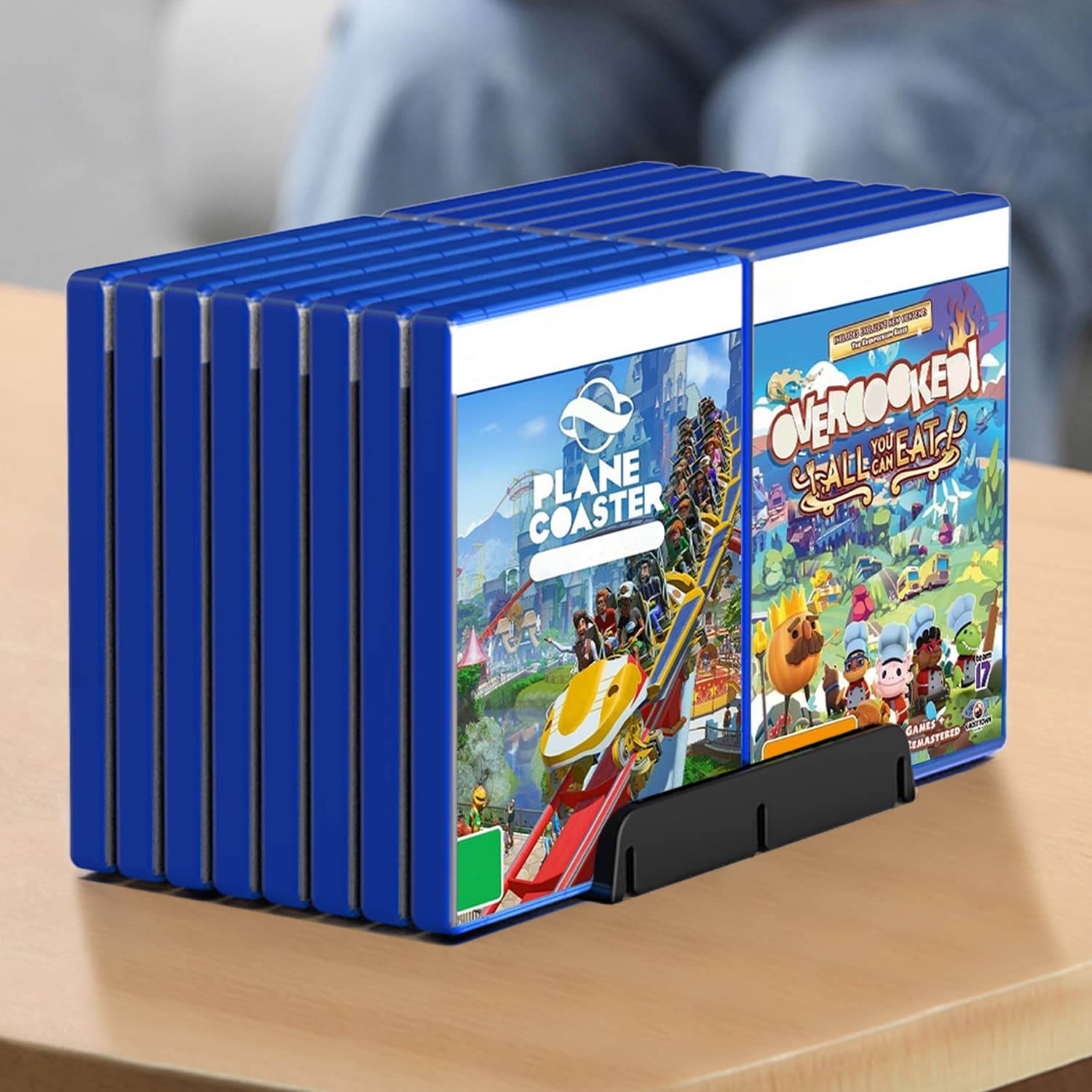 Large Capacity Game Disc Storage Stand for PS5 Slim Pro Xbox Switch Desktop CD Box Gaming Accessories Other Game Peripherals