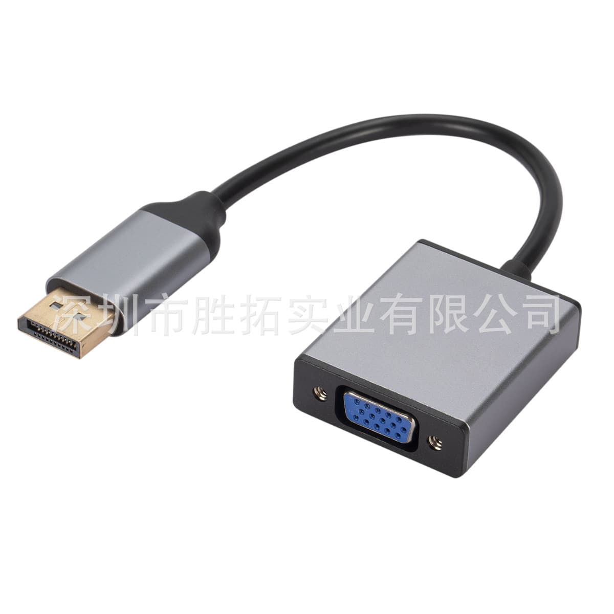 DP to VGA adapter interface converter, computer monitor connection cable, laptop graphics card DP cable adapter