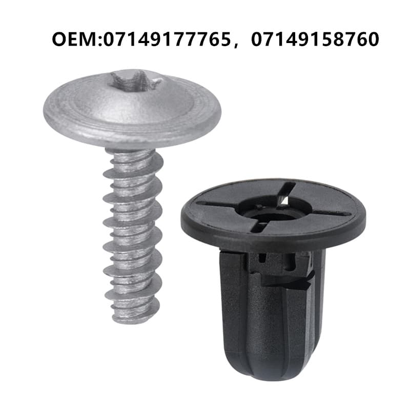 Suitable for BMW door trim screws with sealing ring 07149177765/07149158760