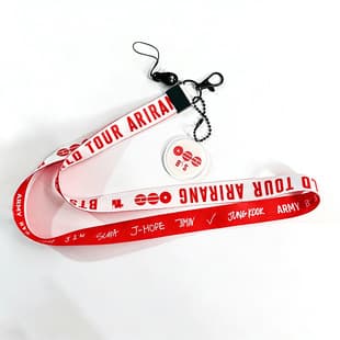 BTS 5th Full Album "ARIRANG" Phone Strap, Jungkook V Merch