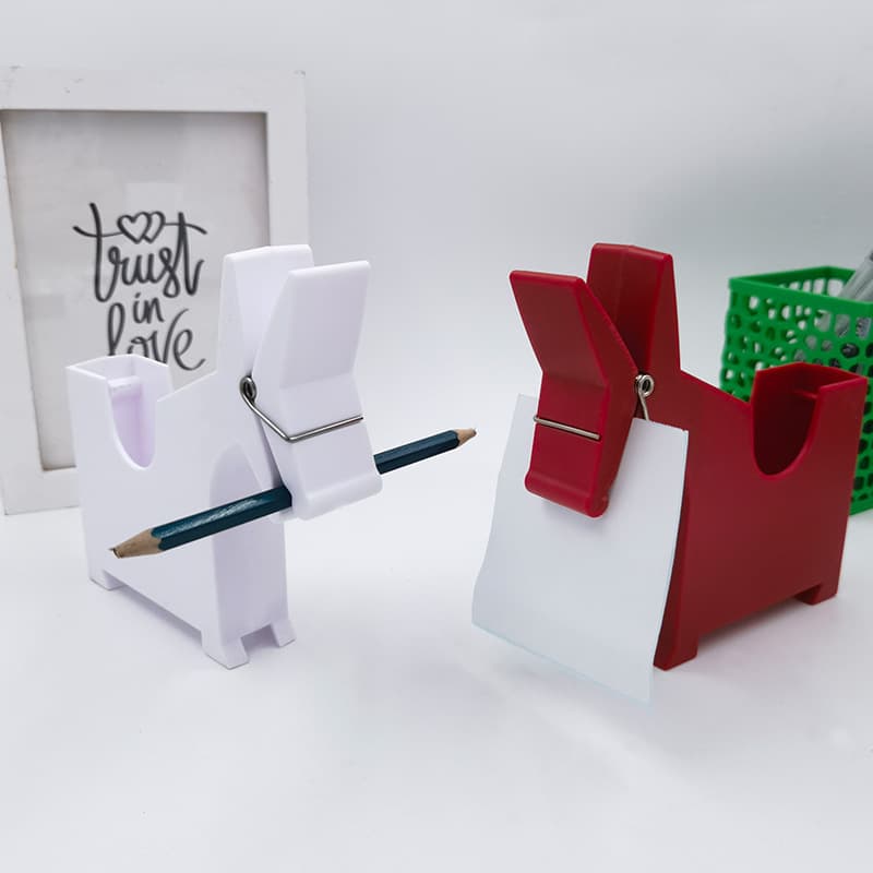 New cross-border product: Desktop Mulepost-it clip, office daily decorative memo clip, mule pen holder, business card holder