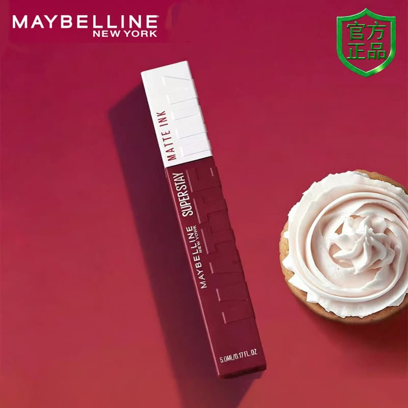 Maybelline Long-Lasting Matte Liquid Lipstick Beauty Retouch Not Easy to Fade Long-Lasting Matte Official Authentic