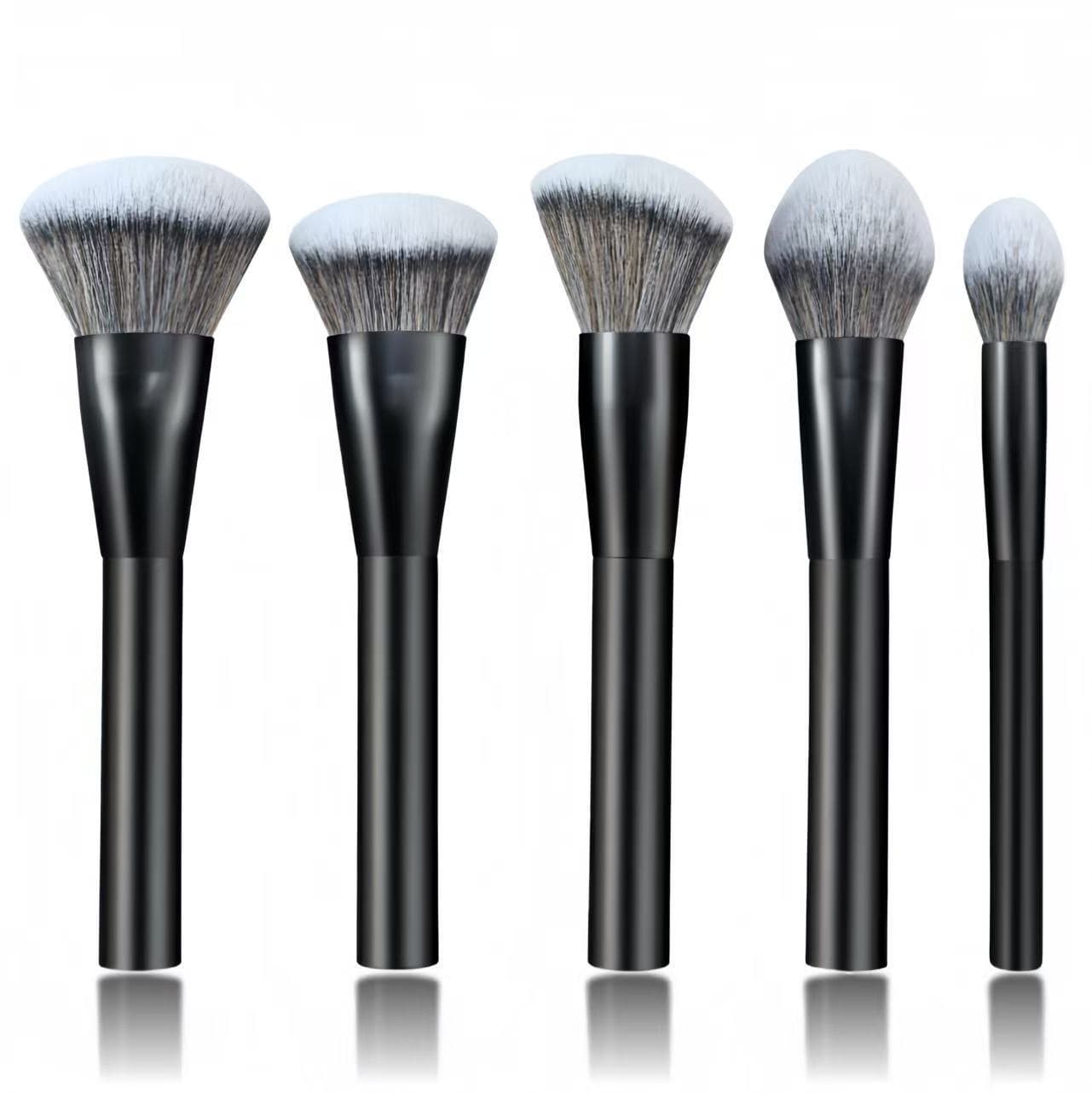 Cross-border MARI Home Same Style New 5-Piece Makeup Brush Set: Foundation Brush, Blush Brush, Powder Brush, Concealer Brush, Makeup Tools