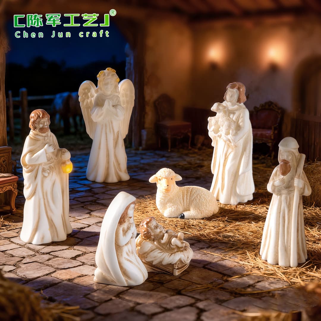 New Cross-border Product for Overseas Trade Figurine Dollhouse DIY Decorative Accessory Desktop Miniature Resin Figurine