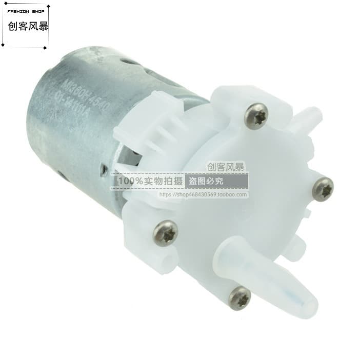 Micro Gear Pump Mini Motor DIY Small Oil Pump Self-Priming Water Pump RS-360SH Motor Aquarium Small Water Pump